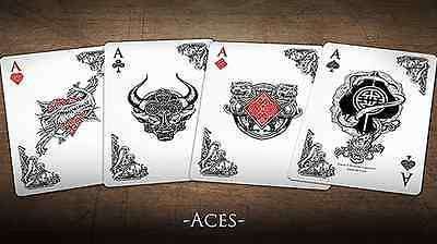 Middle Kingdom 2 Deck Set Black White Bicycle Playing Cards - Image 12