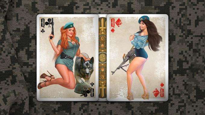 Military Pin-Up Playing Cards NPCC - Image 4