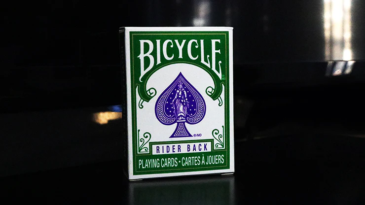Mini Bicycle Cards Purple & Green - 2 Set Deck - Image 3