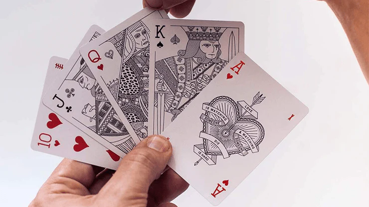 Misc Goods Co Sunrise Playing Cards USPCC - Image 2