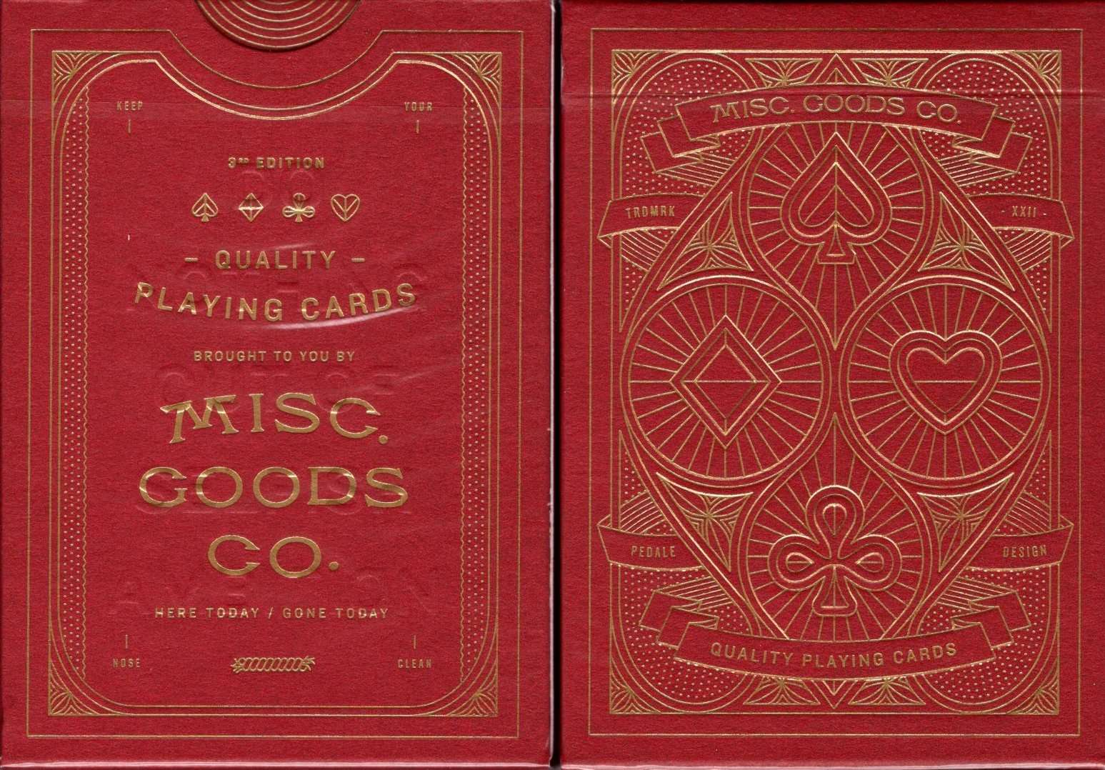 Misc. Goods Co. v3 Playing Cards USPCC - Image 2