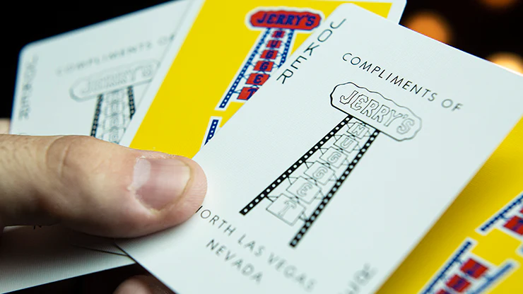 Modern Feel Jerry's Nugget Yellow Playing Cards USPCC - Image 5