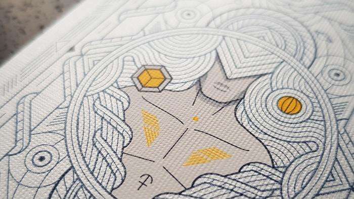 Monolith White Playing Cards USPCC - Image 11