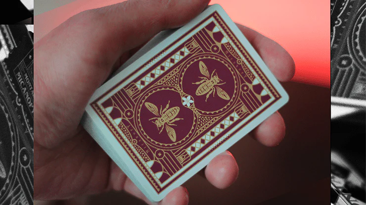 Montauk Hotel Burgundy Playing Cards USPCC - Image 5