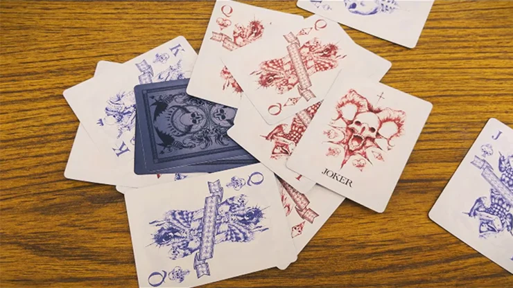Mors Vincit Omnia Playing Cards USPCC - Image 3