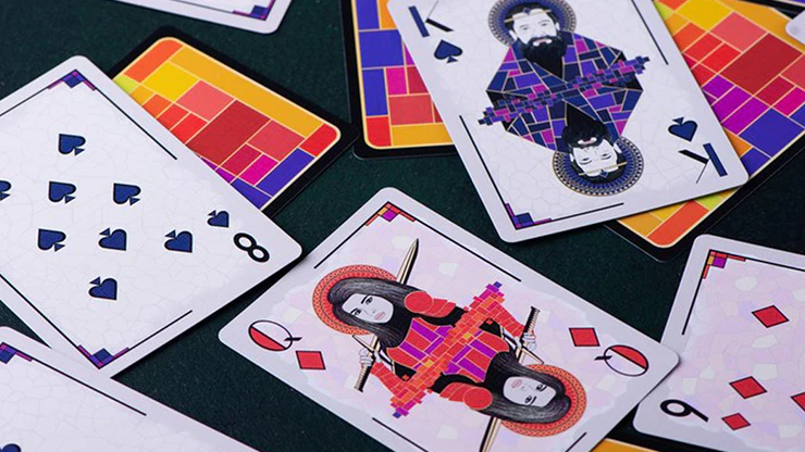 Mosaic Gemstone Playing Cards WJPC - Image 3