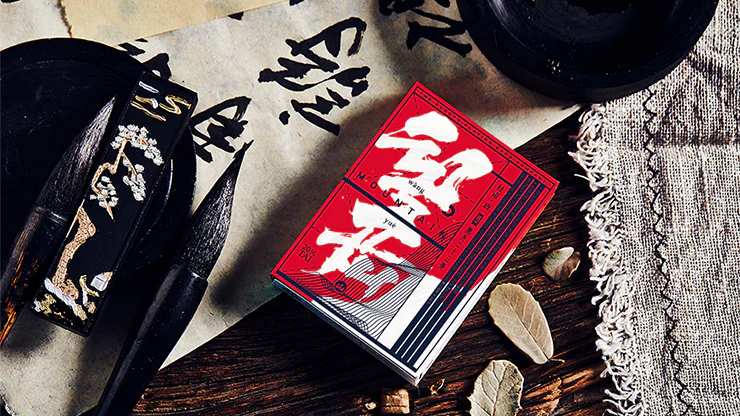 Mountain Wang Yue Red Playing Cards USPCC - Image 7