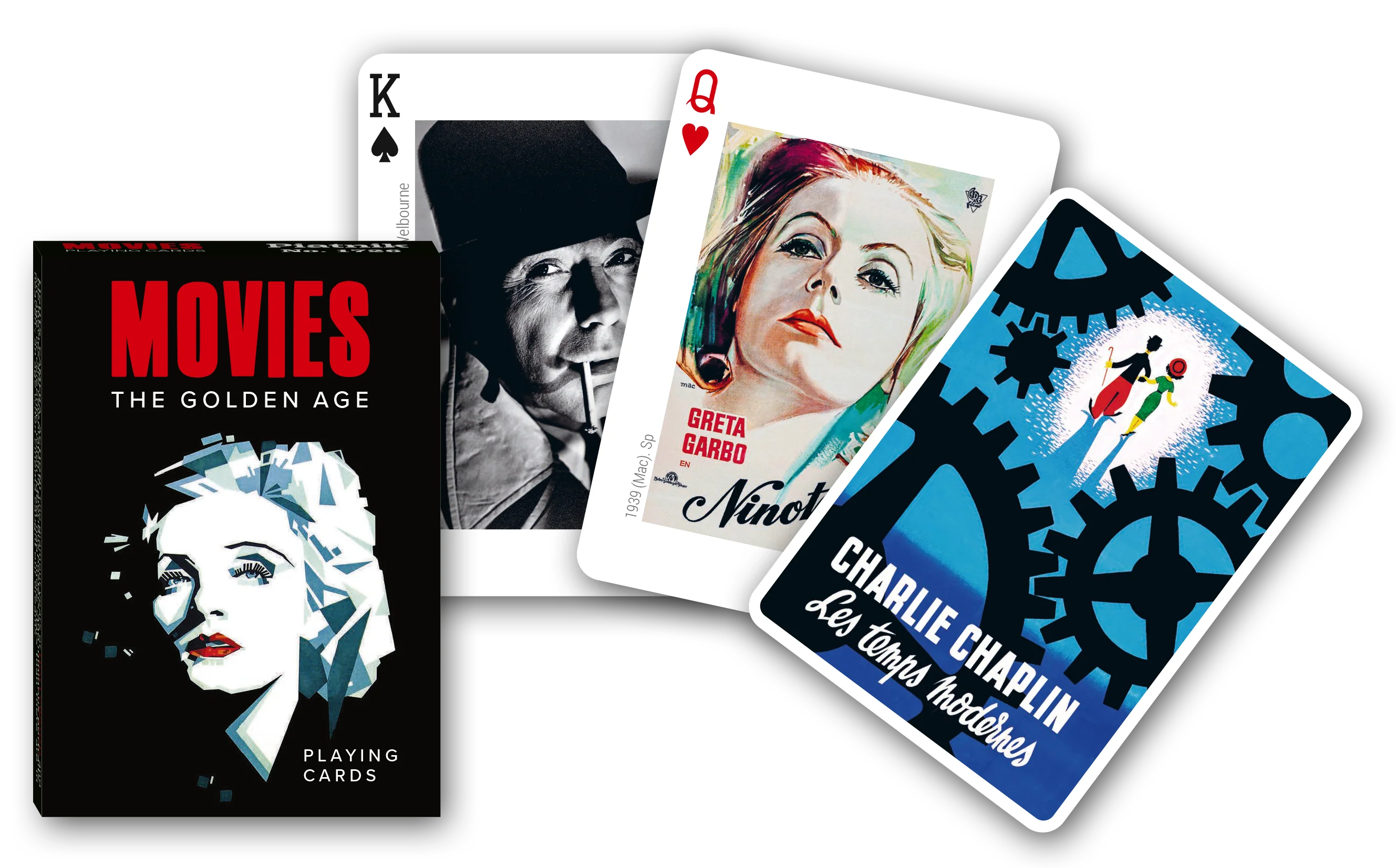 Movies – The Golden Age Playing Cards by Piatnik