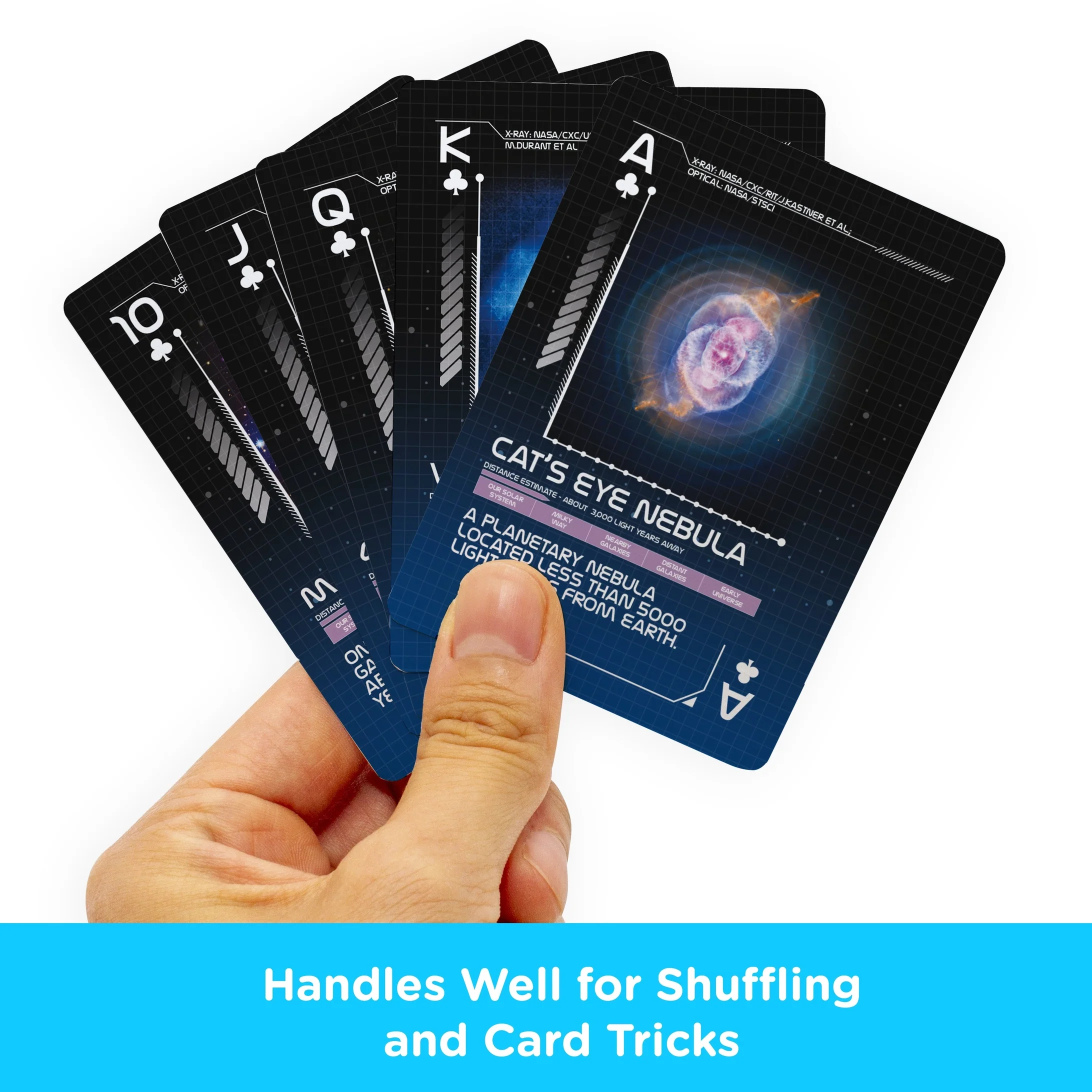 NASA Across the Universe Playing Cards – The Wonder of the Cosmos by Aquarius - Image 2