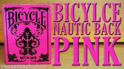 Nautic Pink Back Bicycle Playing Cards - Image 2