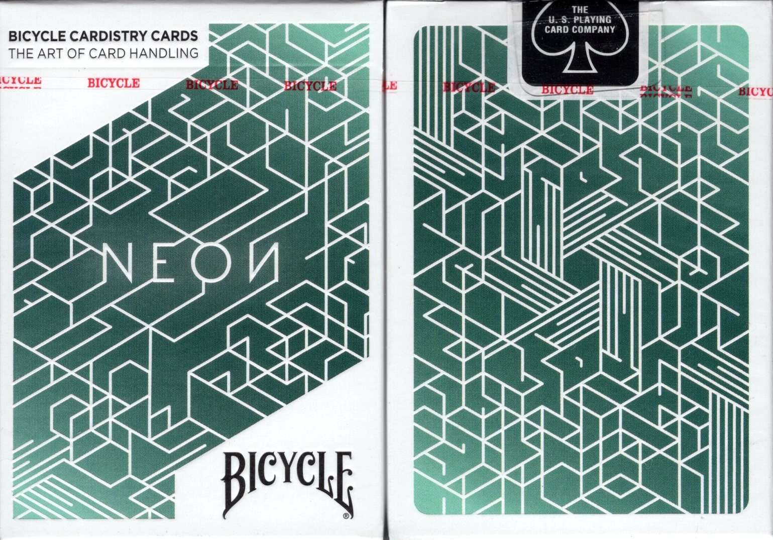 Neon Cardistry Bicycle Playing Cards