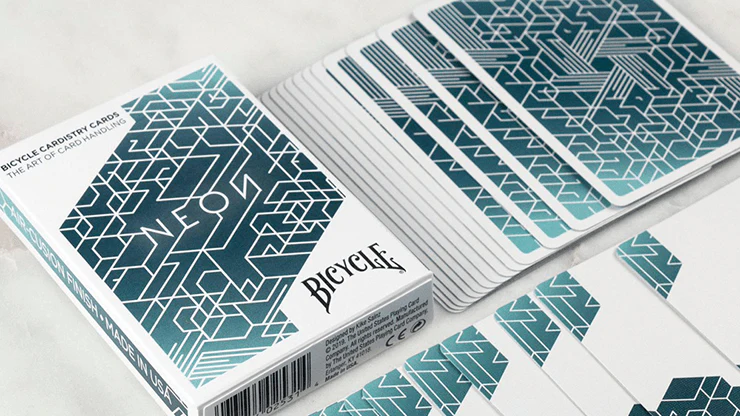 Neon Cardistry Bicycle Playing Cards - Image 2