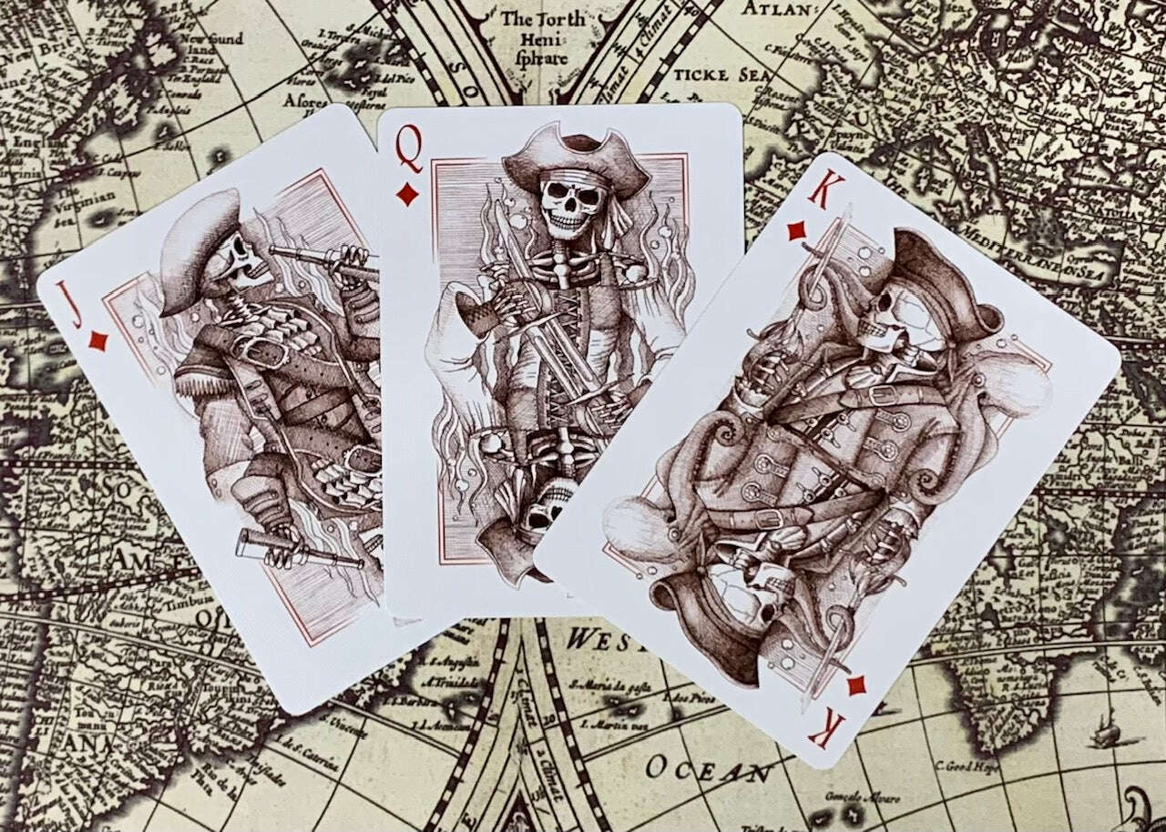Neptune's Graveyard Bicycle Playing Cards V1 - Image 12