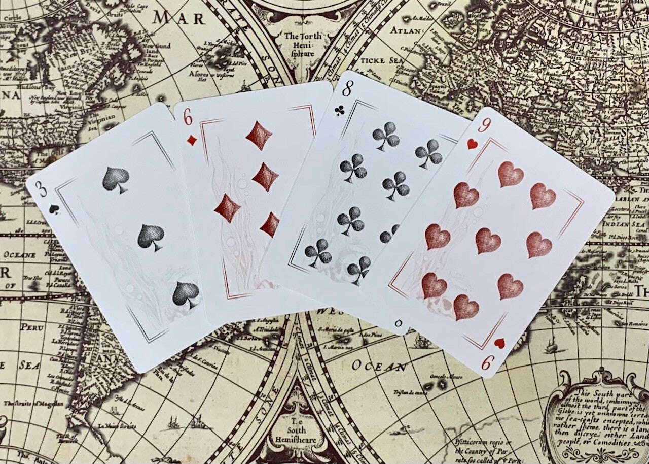 Neptune's Graveyard Bicycle Playing Cards V1 - Image 6