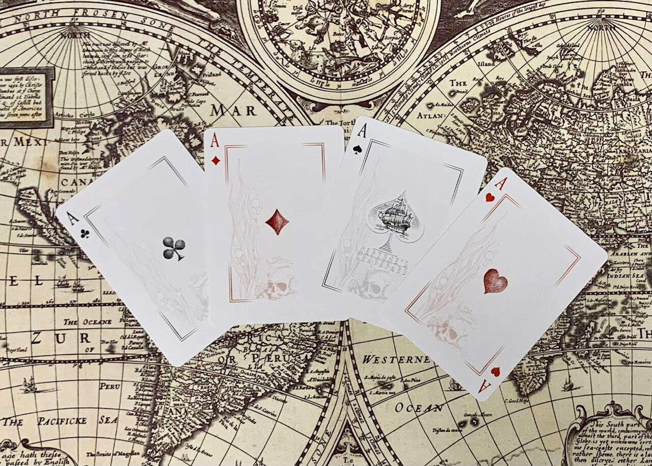 Neptune's Graveyard Bicycle Playing Cards V1 - Image 7