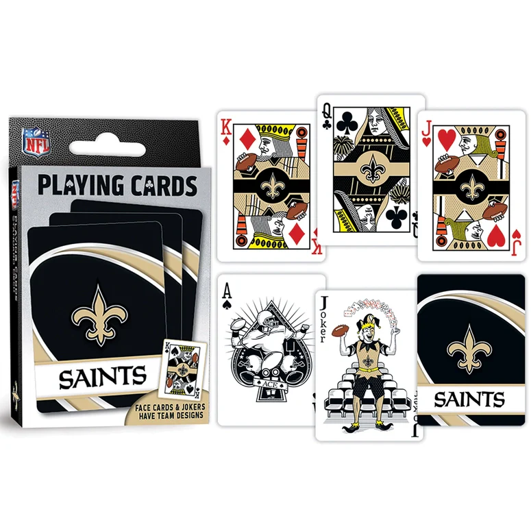 New Orleans Saints Playing Cards by Masterpieces - Image 3