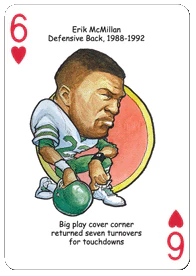 New York AFC Football Heroes Playing Cards - Image 5