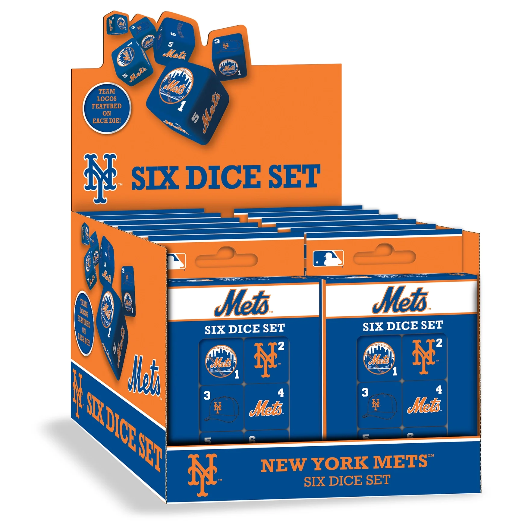New York Mets Dice Set by Masterpieces - Image 3