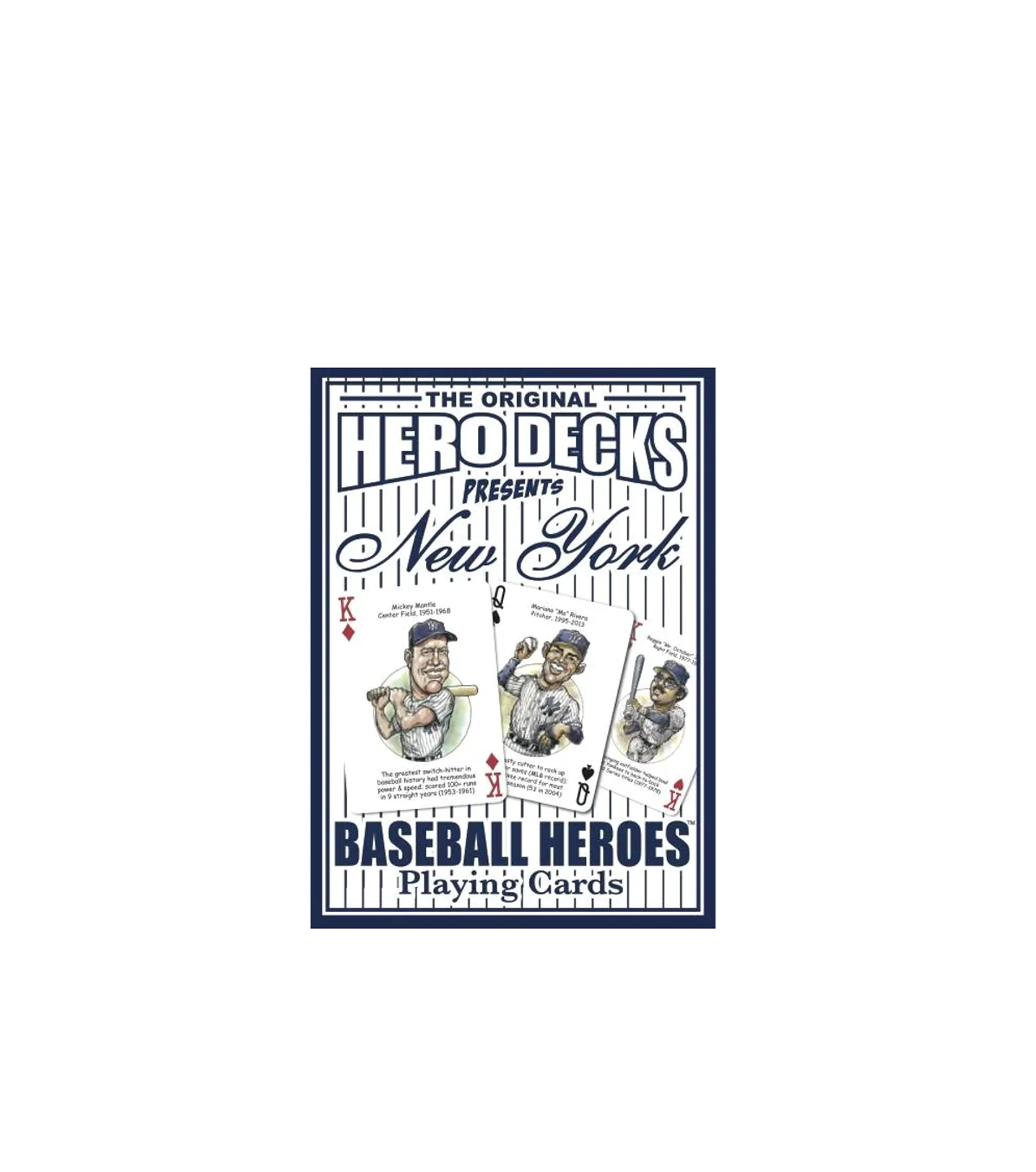 New York Yankees Heroes Playing Cards