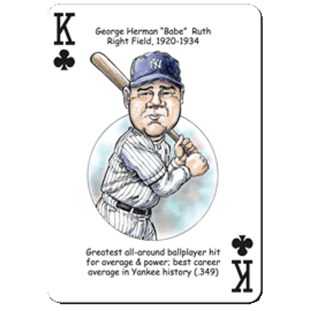 New York Yankees Heroes Playing Cards - Image 3