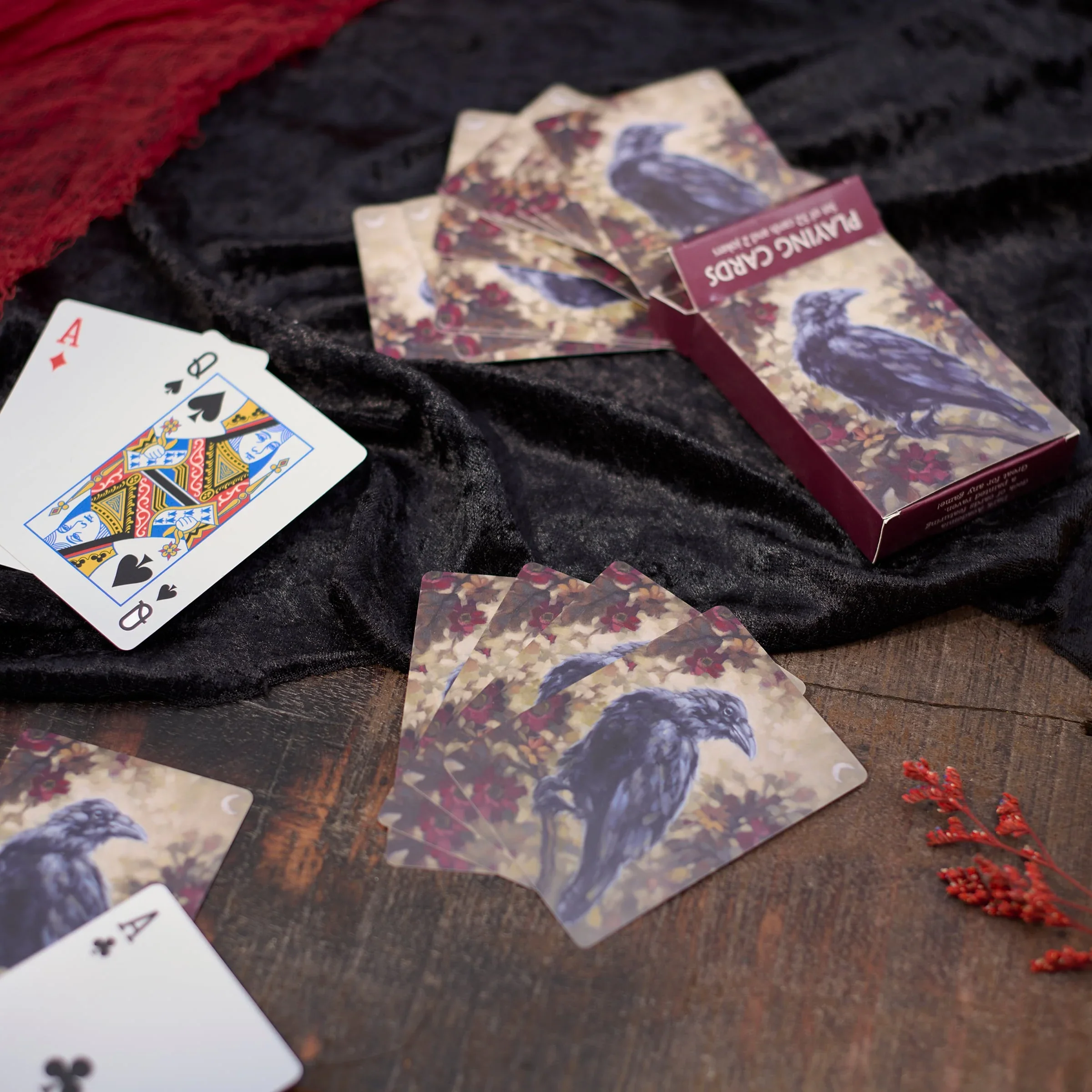 Night Raven Playing Cards - Image 2