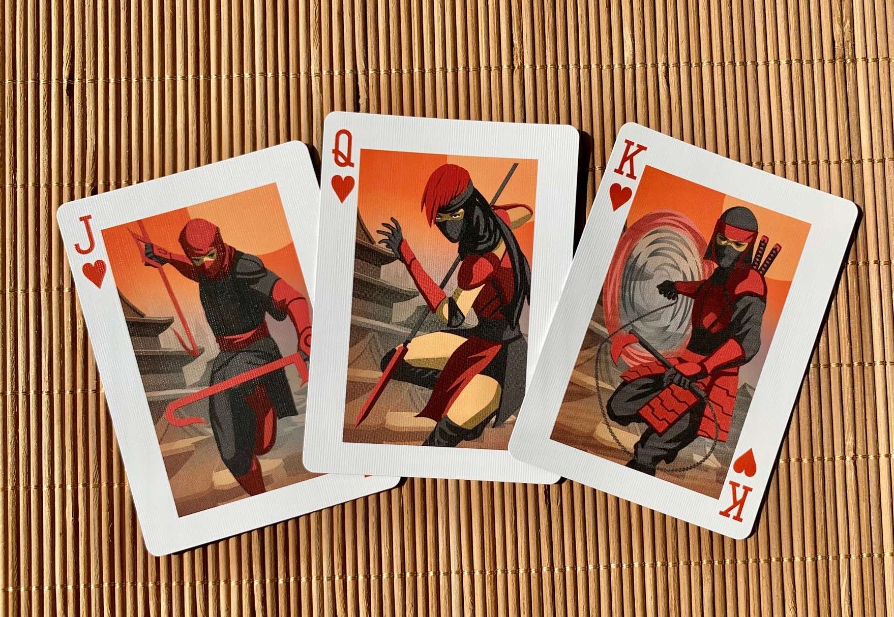 Ninja Bicycle Playing Cards - Image 8