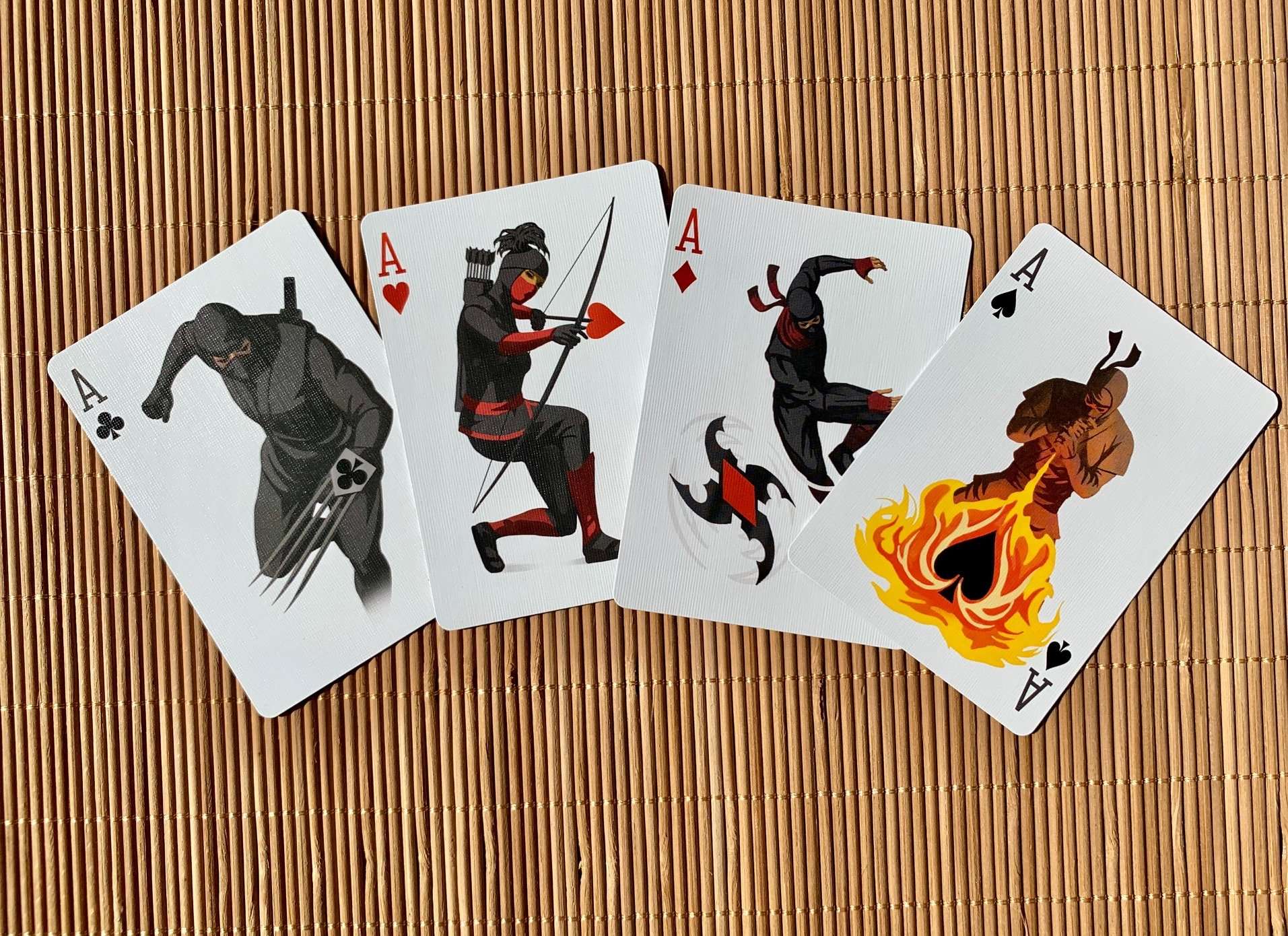 Ninja Gilded Bicycle Playing Cards - Image 6