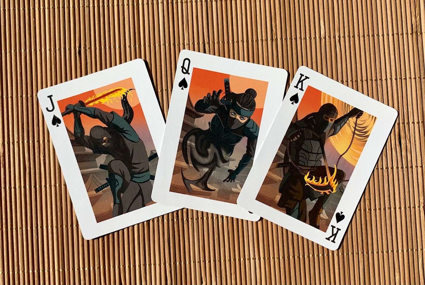 Ninja Gilded Bicycle Playing Cards - Image 7