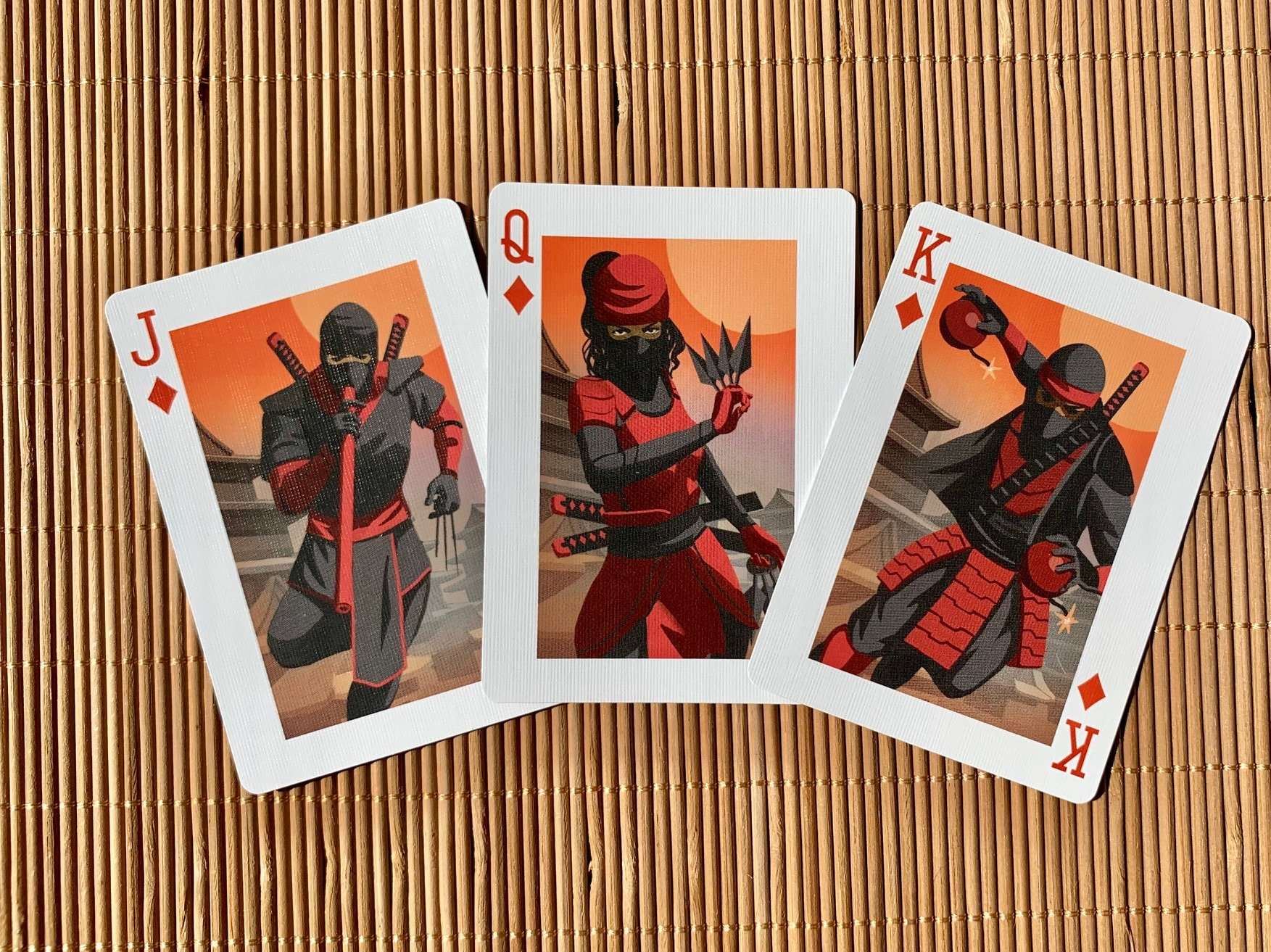 Ninja Gilded Bicycle Playing Cards - Image 8