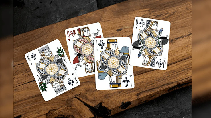 No. 4 St. James Luxury Texas Playing Cards Blue by Kings Wild Project - Image 2