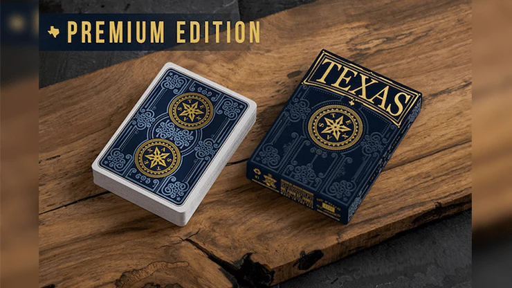 No. 4 St. James Luxury Texas Playing Cards Blue by Kings Wild Project - Image 4