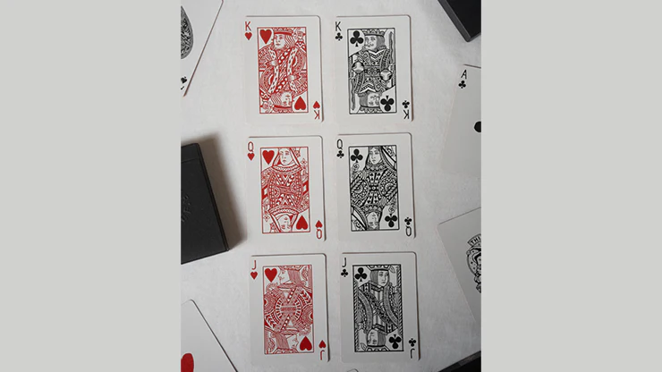 No Borders Edition 2 Crown Back RED Playing Cards by Joker and the Thief - Image 4