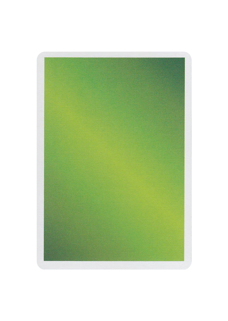 NOC Green Colorgrades Playing Cards USPCC - Image 4
