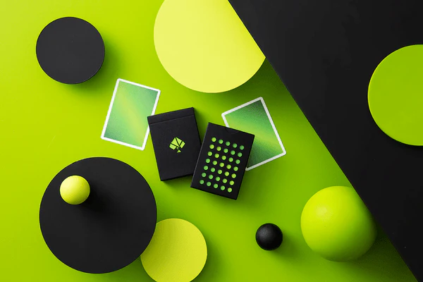 NOC Green Colorgrades Playing Cards USPCC - Image 8