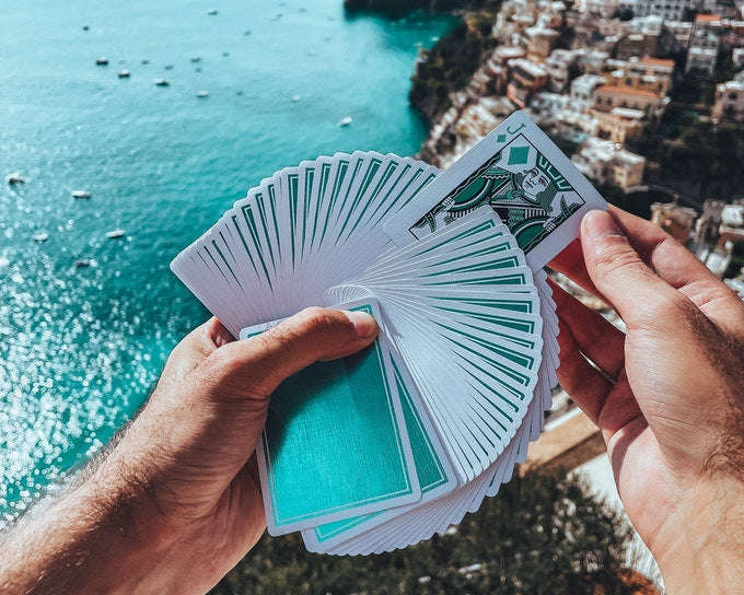 NOC Luxury Aquamarine Playing Cards Cartamundi - Image 3