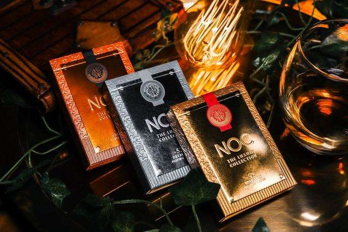NOC Luxury Collection Playing Cards 3 Deck Set Cartamundi - Image 5