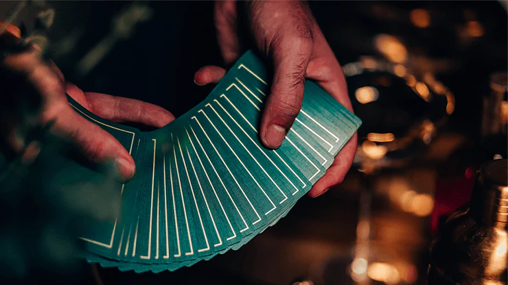 NOC Out Green Playing Cards USPCC - Image 4