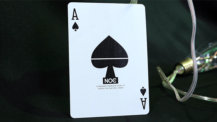 NOC Out White Playing Cards USPCC - Image 3