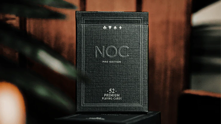 NOC Pro Jet Black Marked Playing Cards USPCC - Image 7