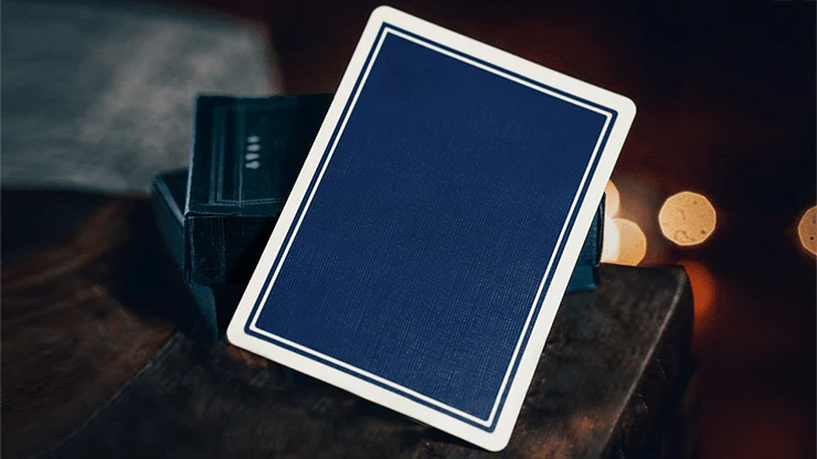 NOC Pro Navy Blue Marked Playing Cards USPCC - Image 6