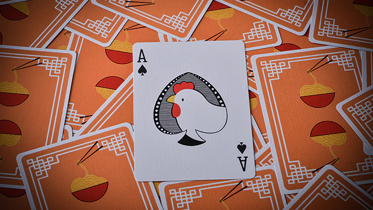 Noodlers Chicken Playing Cards USPCC - Image 2