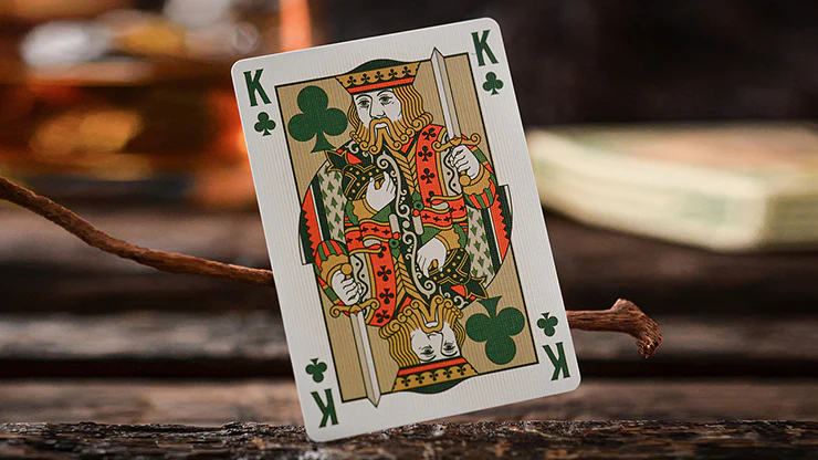 Notorious Gambling Frog Green Playing Cards by Stockholm17 - Image 2
