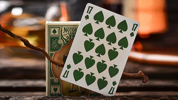 Notorious Gambling Frog Green Playing Cards by Stockholm17 - Image 4
