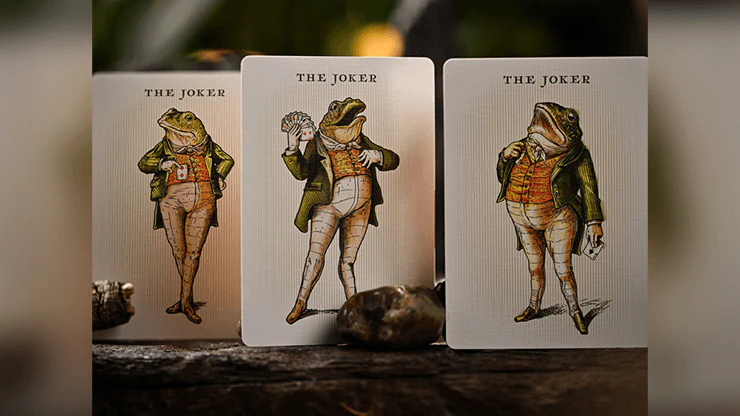 Notorious Gambling Frog Orange Playing Cards by Stockholm17 - Image 6