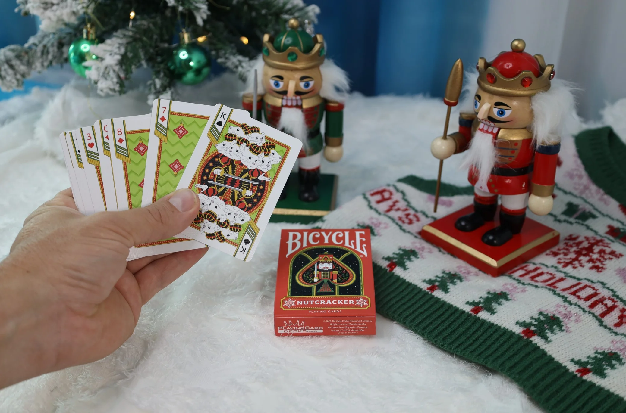 Nutcracker Ballet Inspired Bicycle Playing Cards – Perfect for the Holidays! - Image 3
