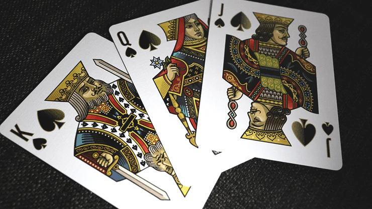 Oath Standard Navy Blue Playing Cards - Image 4
