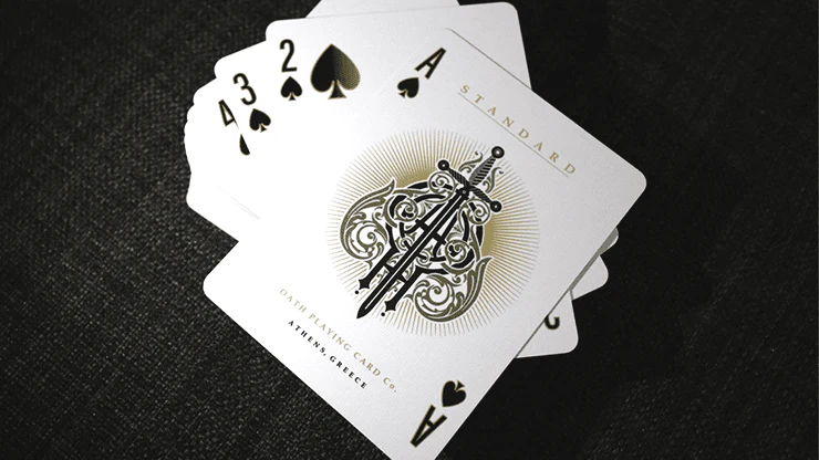 Oath Standard Navy Blue Playing Cards - Image 5