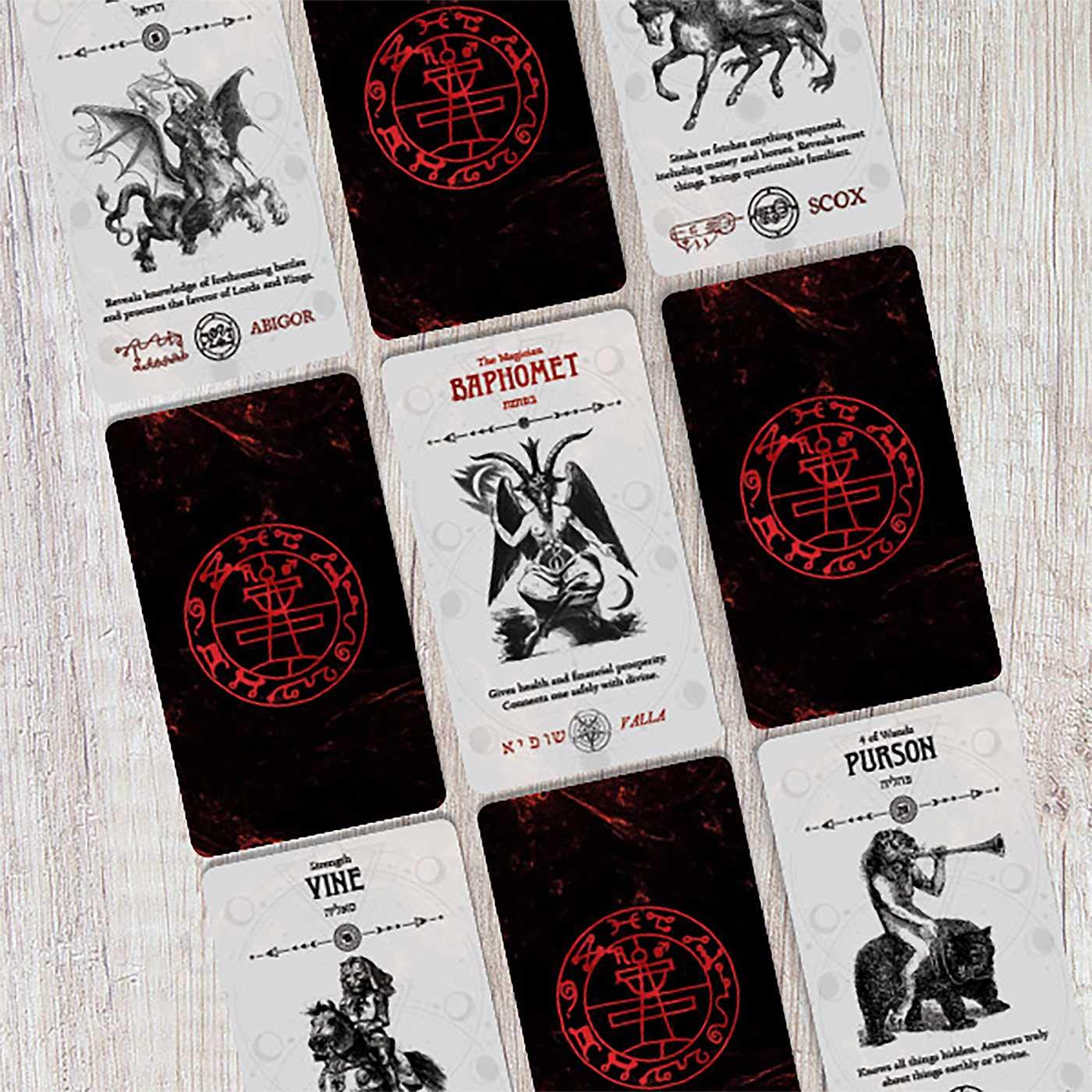 Occult Tin Tarot Pocket Edition - Image 2