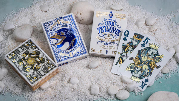 Odd Fellows Playing Cards The Dude - Golden Snowflake Edition - Image 2