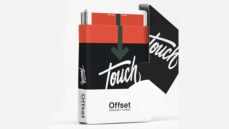 Offset Orange Touch Cardistry Playing Cards USPCC - Image 2